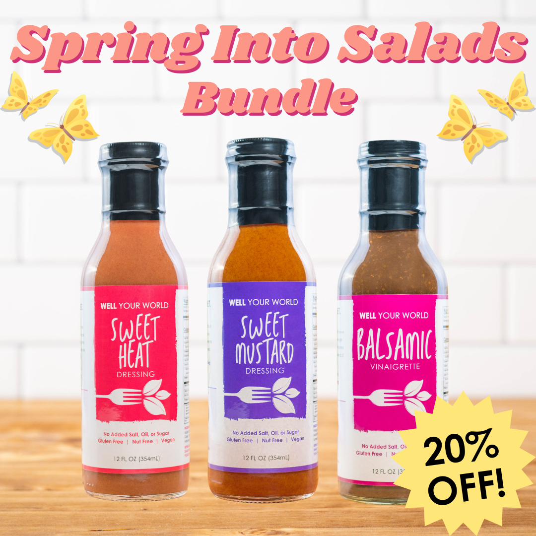 Spring Into Salads Bundle 20% Off (Sweet Heat, Sweet Mustard, Balsamic Vinaigrette)