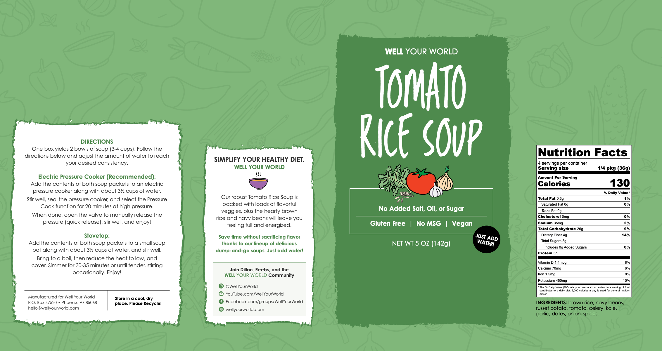 NEW Tomato Rice Soup