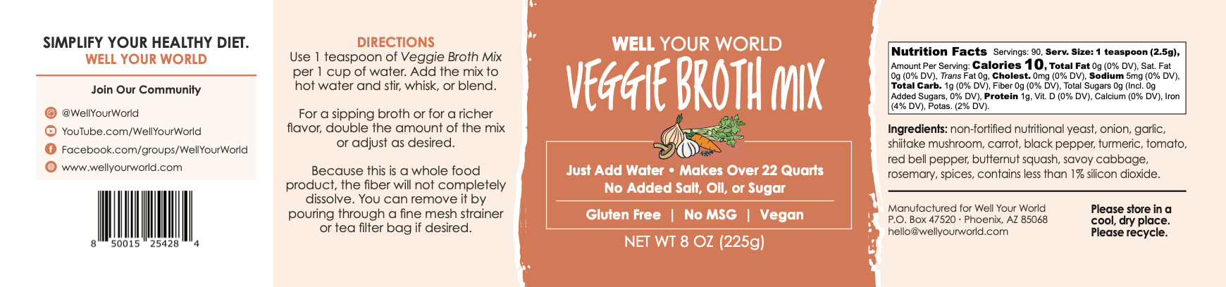 NEW Veggie Broth Mix