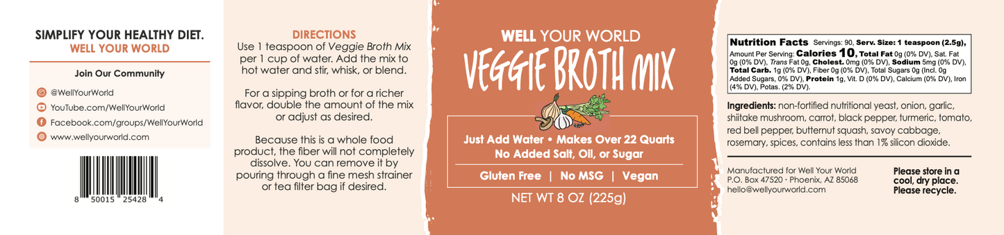 Veggie Broth Mix