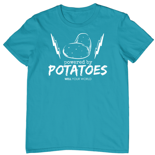 Powered By Potatoes Unisex T-Shirt