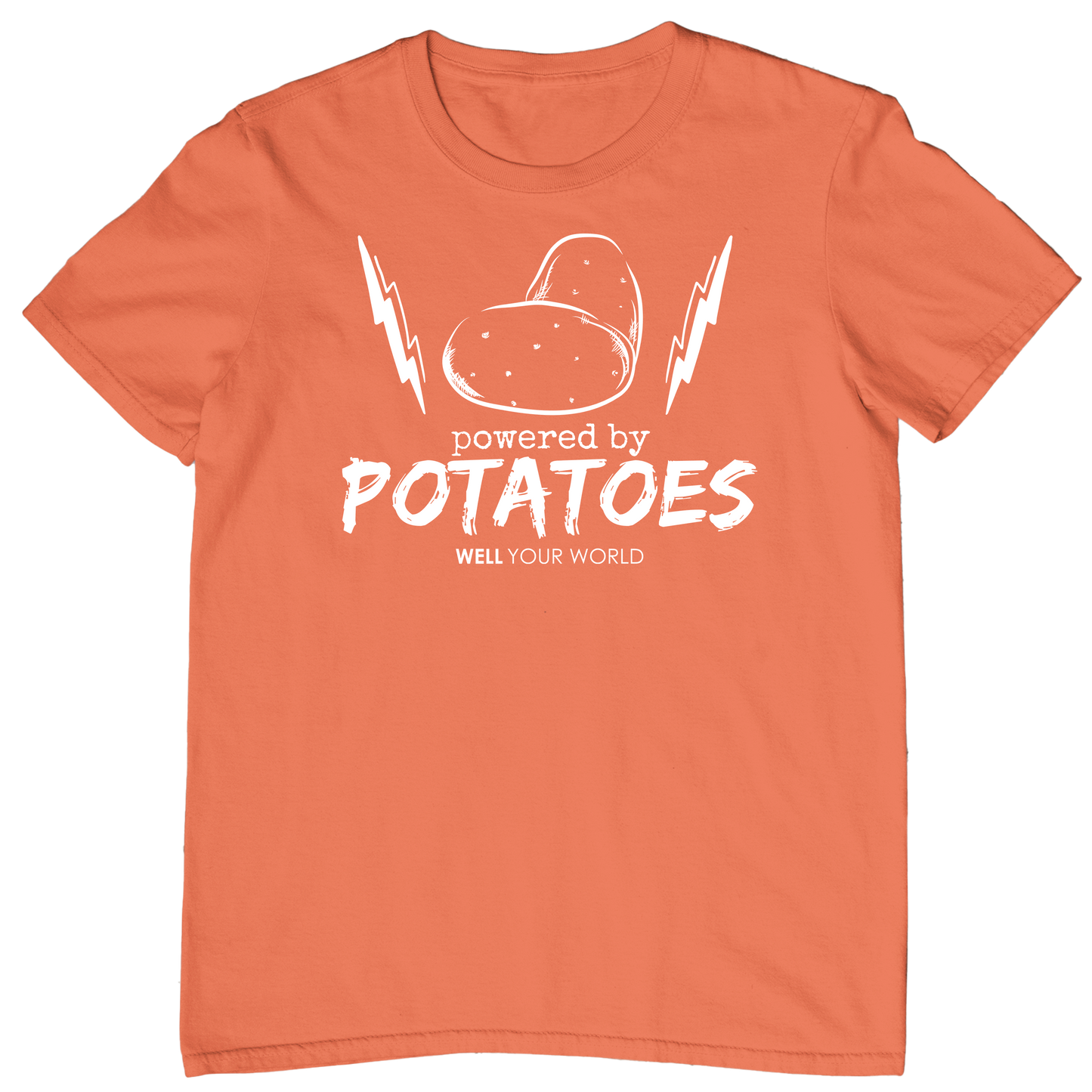 Powered By Potatoes Unisex T-Shirt