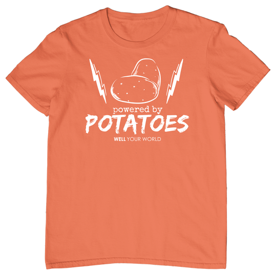 Powered By Potatoes Unisex T-Shirt