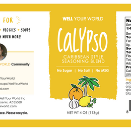 Calypso Caribbean Seasoning Blend