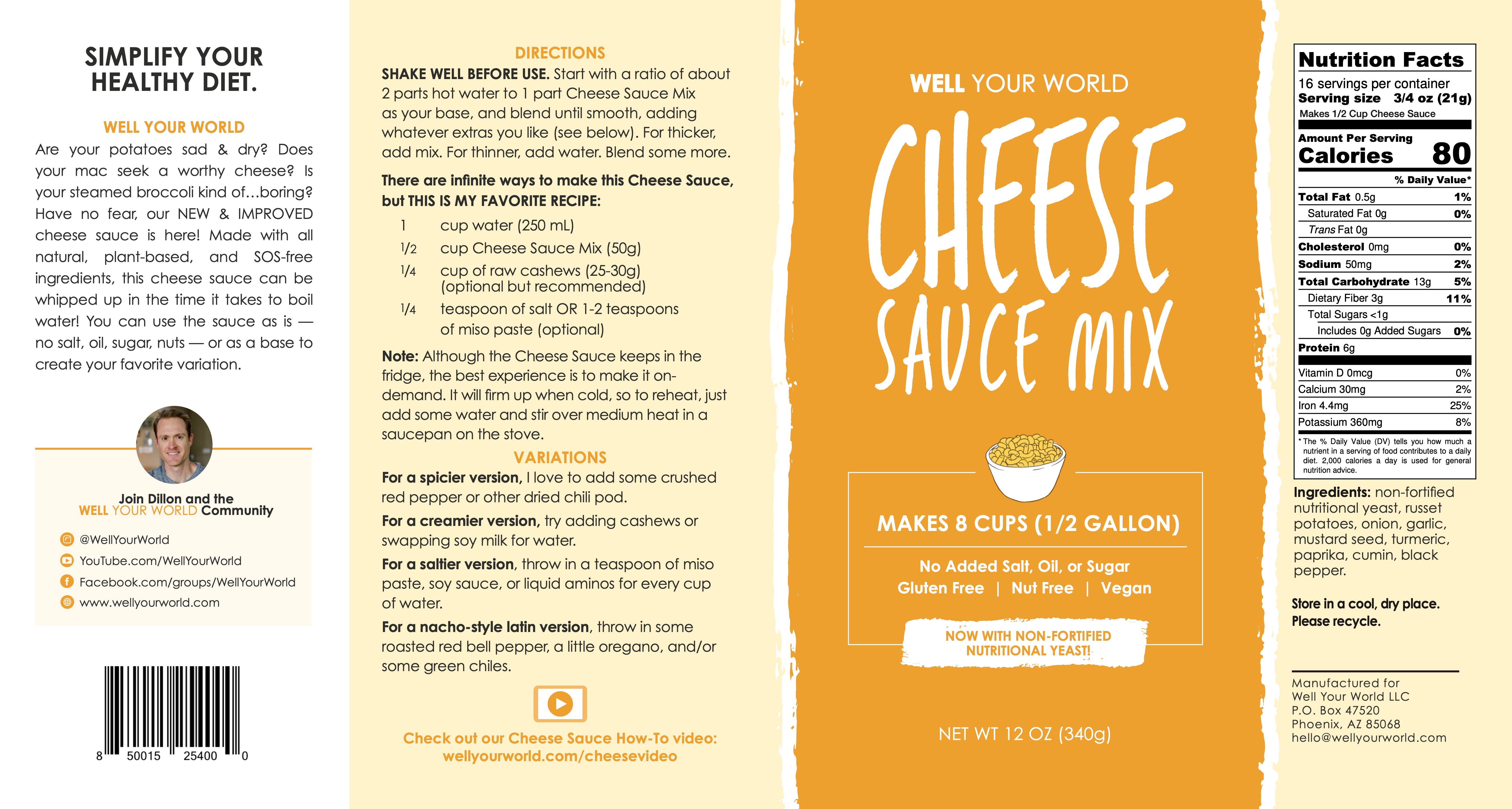 Cheese Sauce Mix