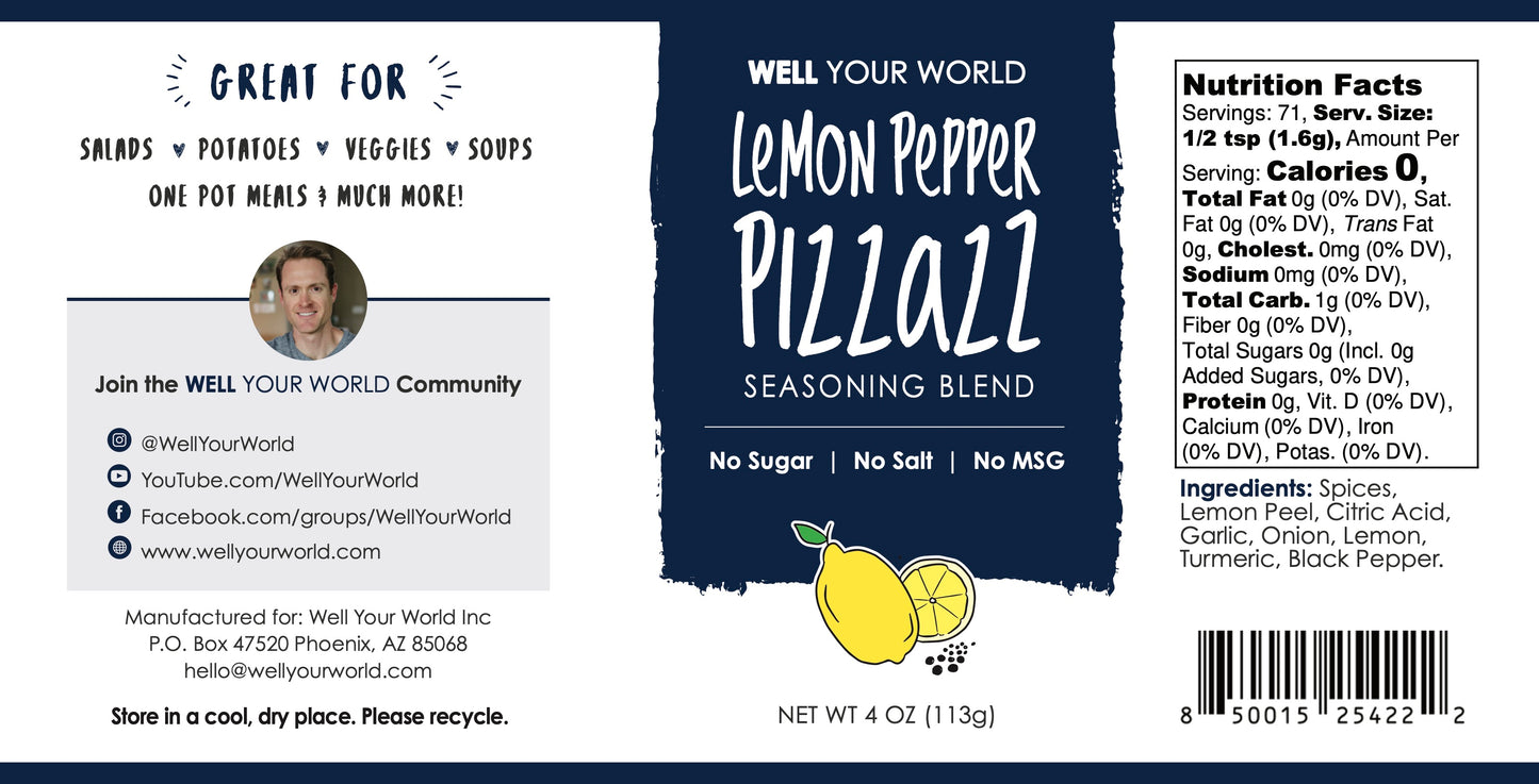 Lemon Pepper Pizzazz