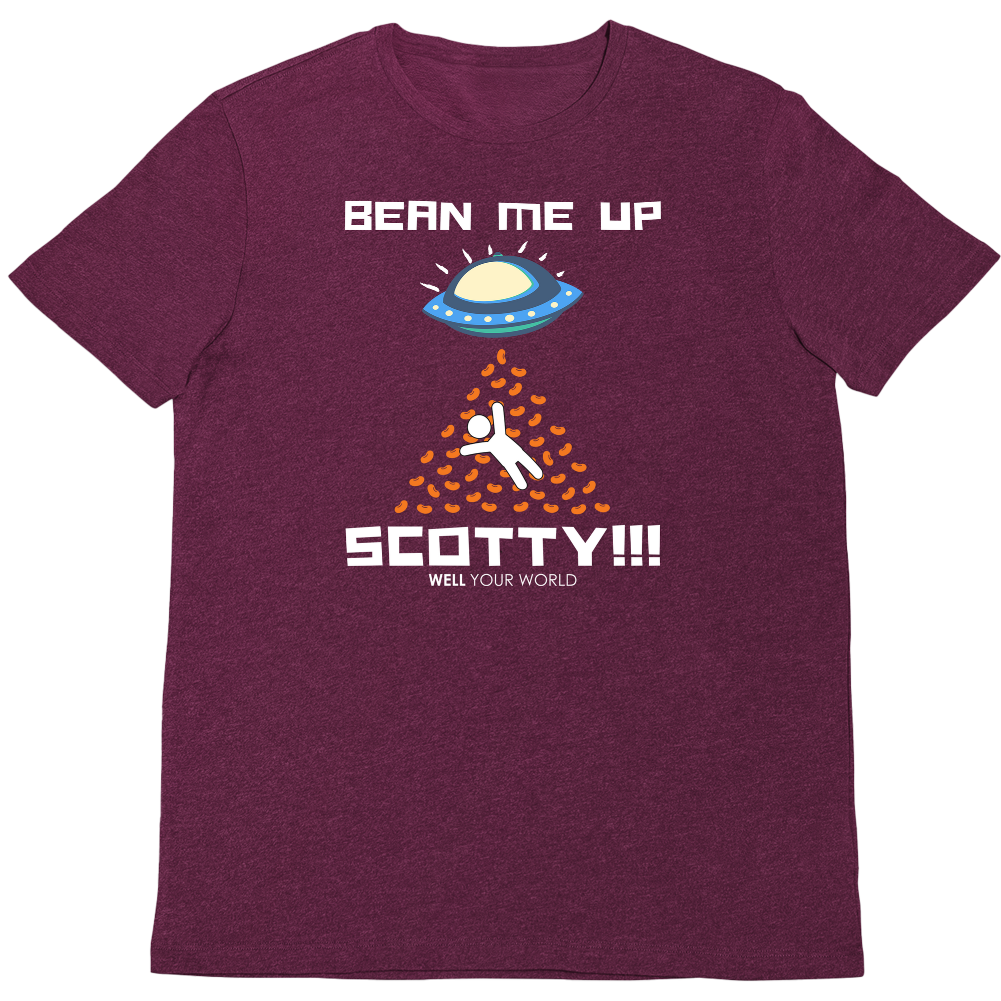 Bean Me Up Scotty Unisex T-Shirt