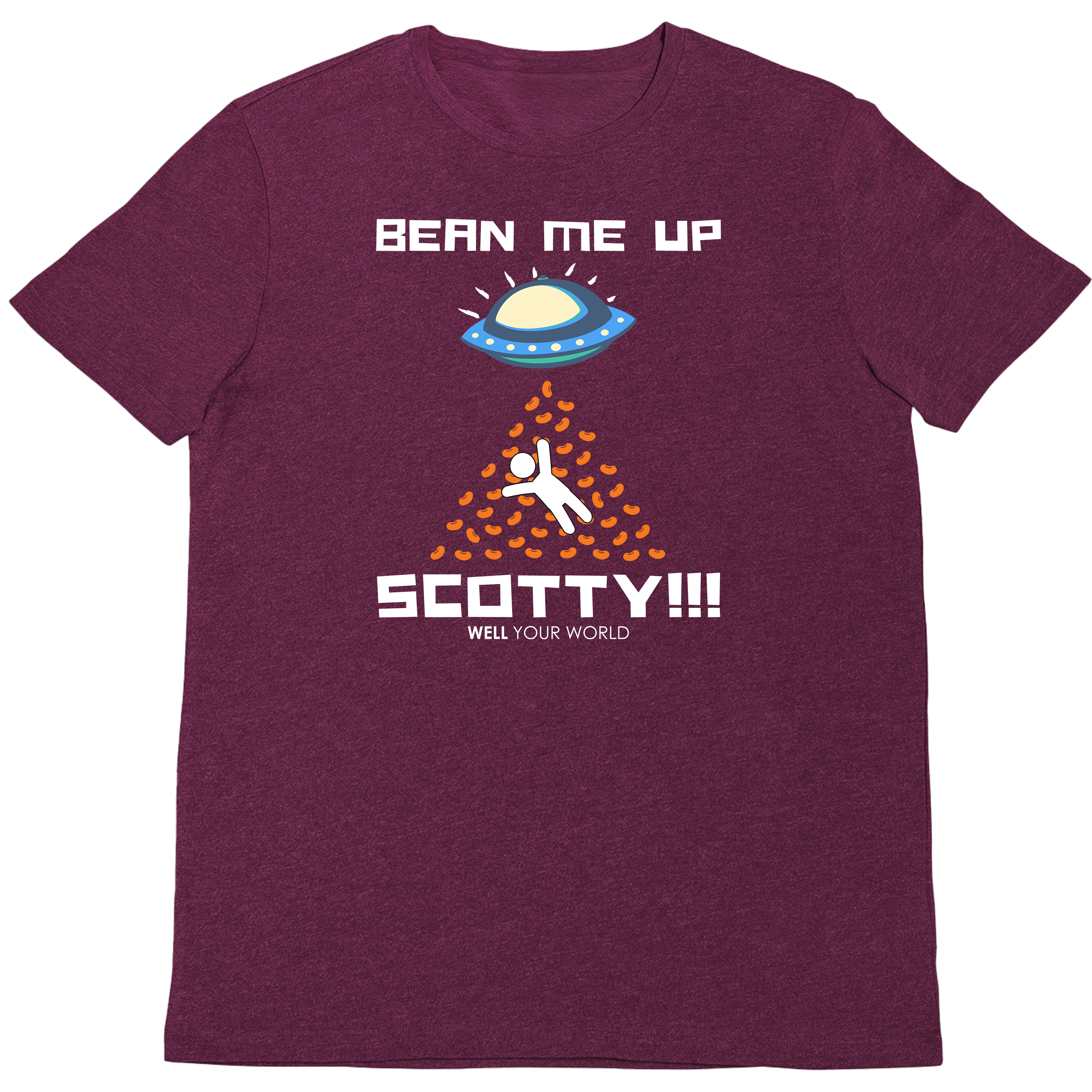 Bean Me Up Scotty Unisex T-Shirt