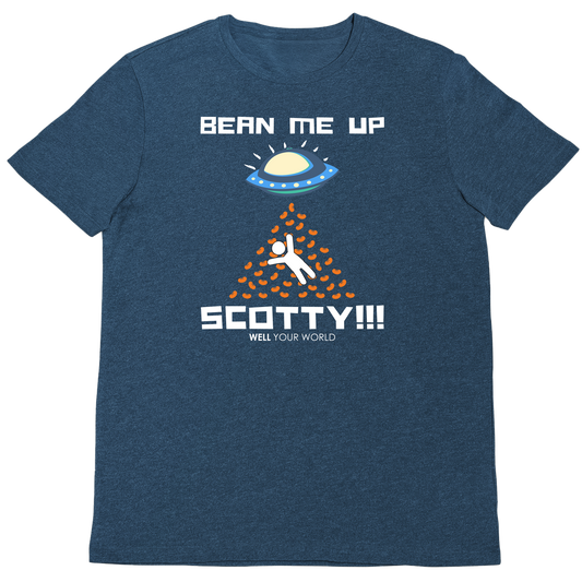 Bean Me Up Scotty Unisex T-Shirt