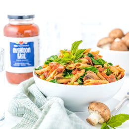 Mushroom Basil Pasta Sauce