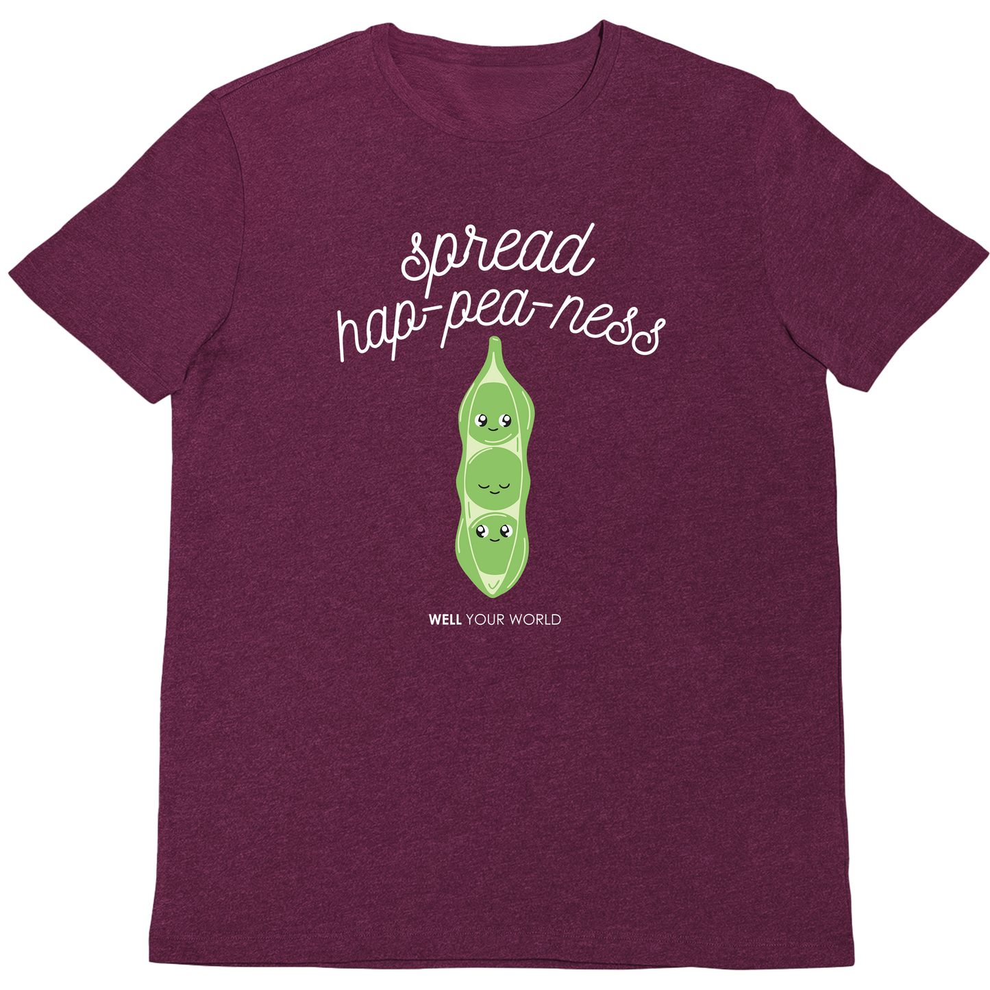 Spread Hap-pea-ness Unisex T-Shirt