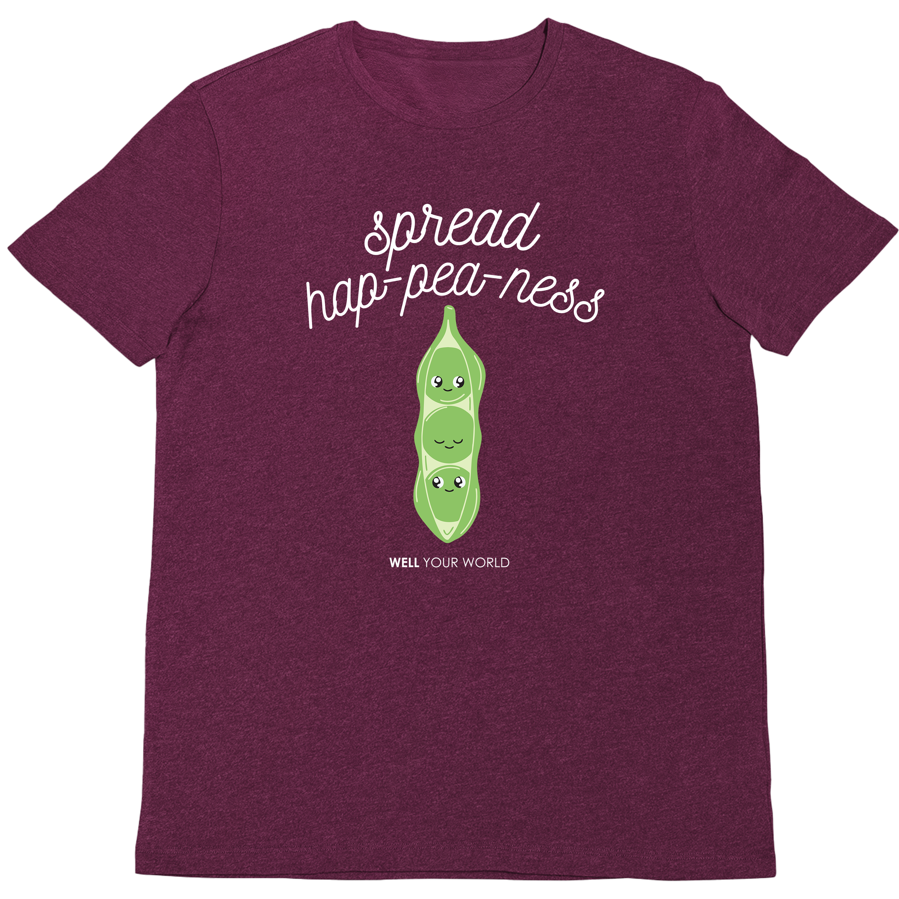 Spread Hap-pea-ness Unisex T-Shirt