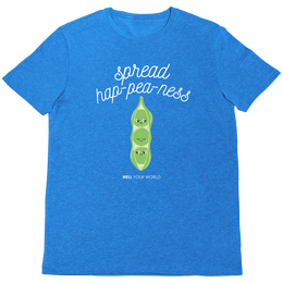 Spread Hap-pea-ness Unisex T-Shirt