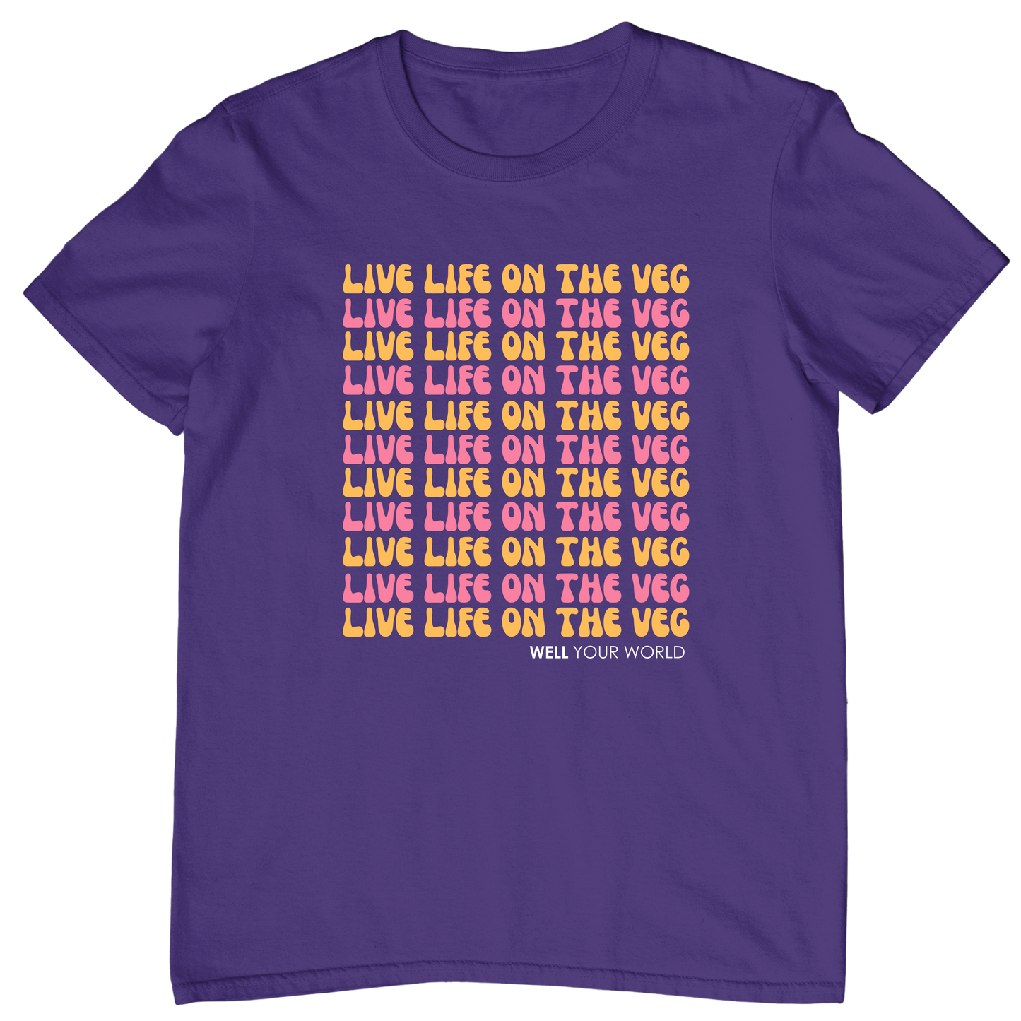 Live Life on the Veg Unisex T-Shirt