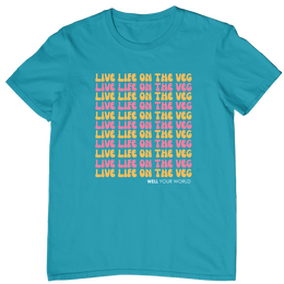 Live Life on the Veg Unisex T-Shirt