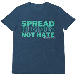 Spread Hummus Not Hate Unisex T-Shirt